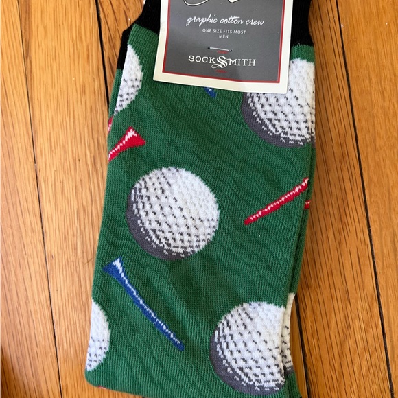 LOT OF GOLF THEMED SOCKS PERFECT FOR FATHERS DAY BRAND NEW - Picture 9 of 10